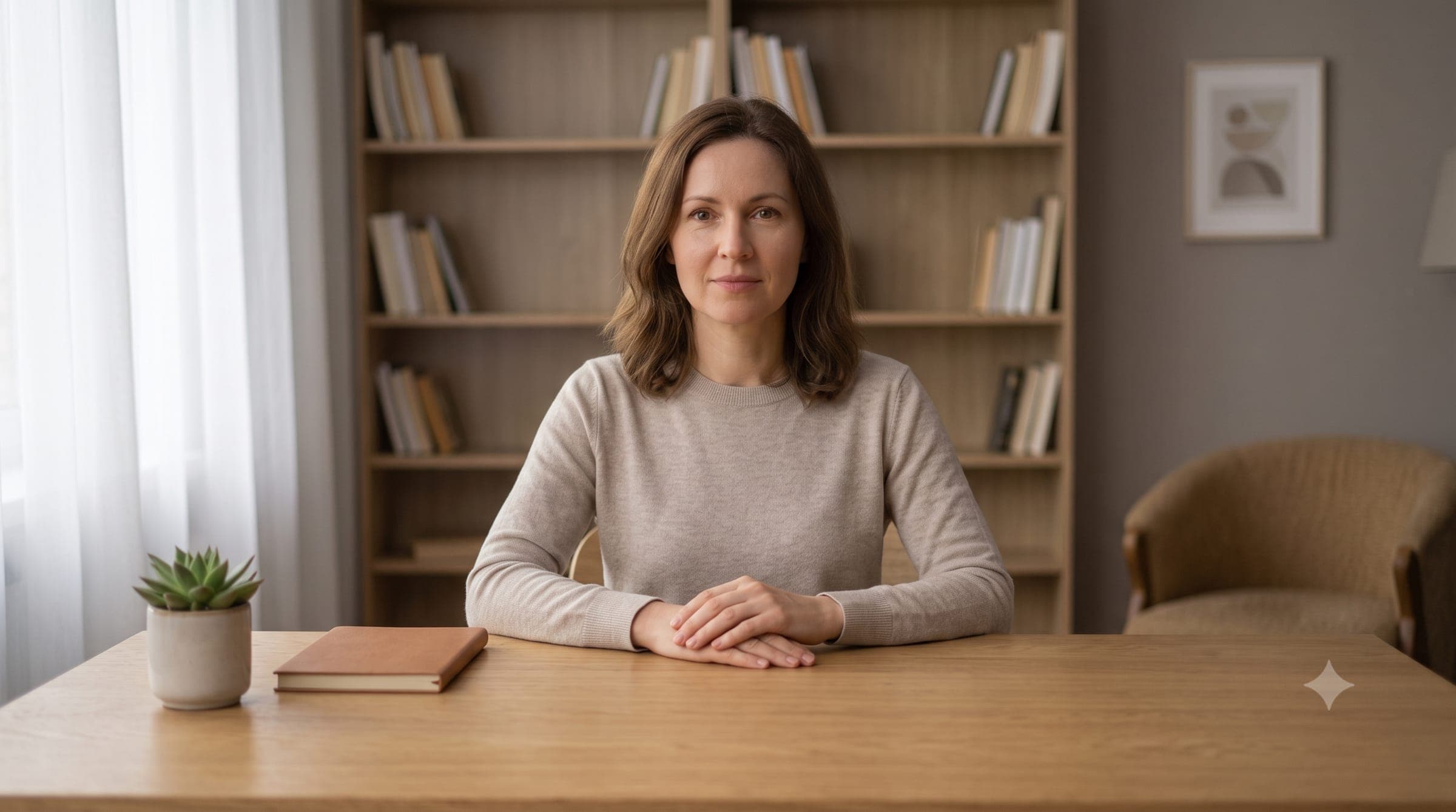 Clinicians maintaining eye contact during a video call